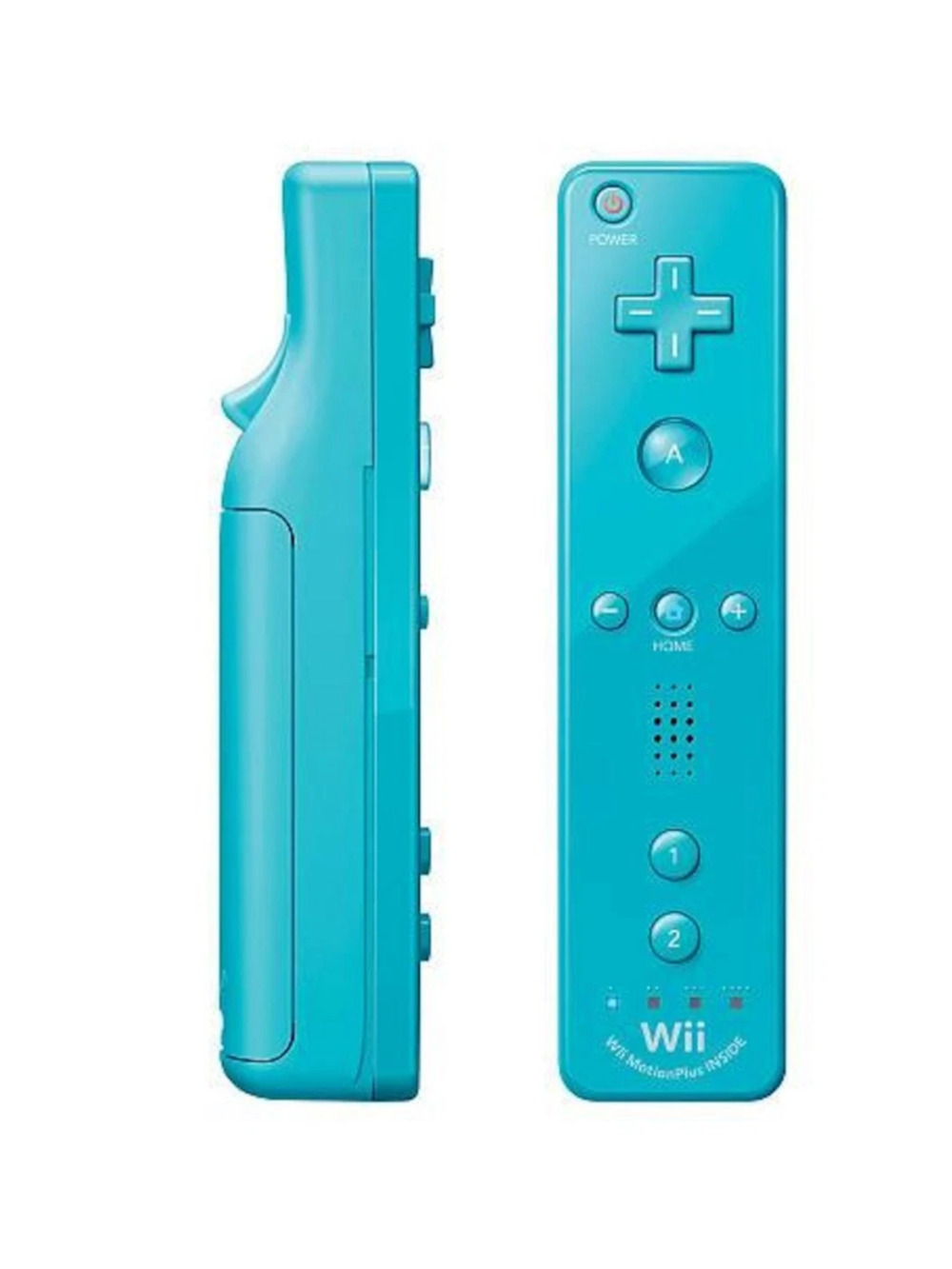 Official Nintendo Wii Remote Plus Blue - Motion Plus Built-In Wii WiiU Original